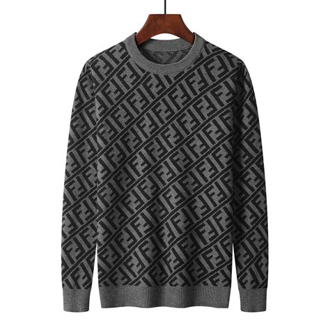 fendi diagonal printed ff sweatshirt|Sweatshirt .